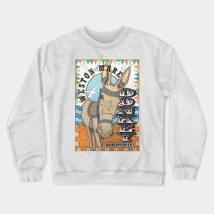 Weston Donkey, Seaside Fun. Crewneck Sweatshirt